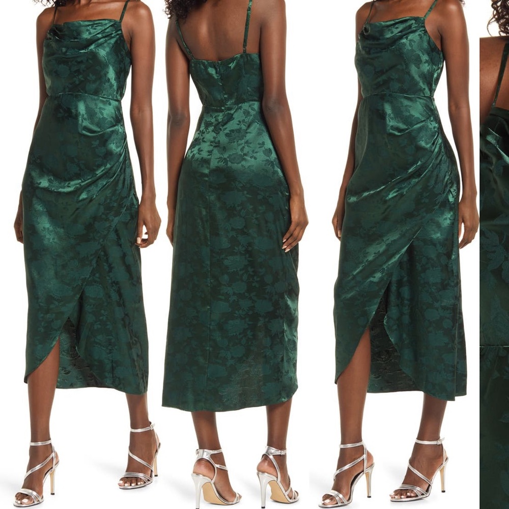 Lulus satin dress
